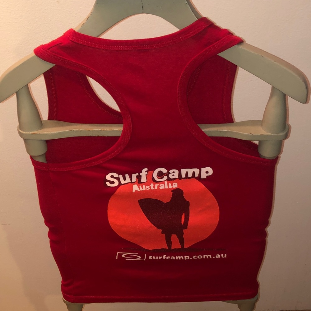 Rip Curl Red Racerback Tank - Picture 3 of 3